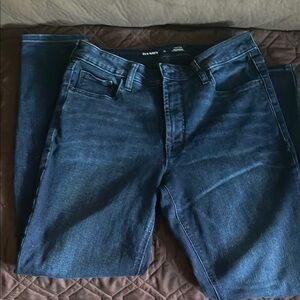 Old Navy Blue Slim Stretch Jeans